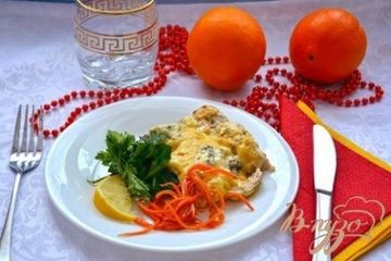 фото рецепта Французский вариант запеченого мяса птицы