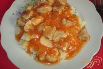 фото рецепта Гуляш из мяса свинины