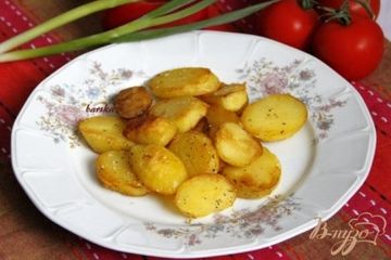 фото рецепта Картофель жареный по деревенски