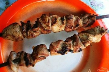 фото рецепта Шашлык из свинины, маринованный на кефире