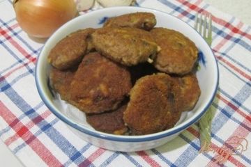 фото рецепта Котлеты с грибами