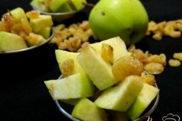 фото рецепта Фруктовый салат с яблоком и корицей