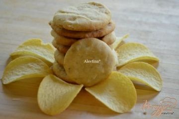 фото рецепта Печенье с картофельными чипсами