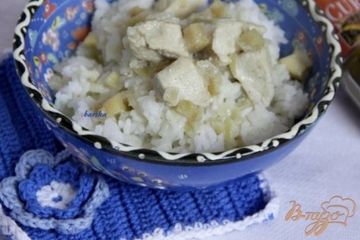 фото рецепта Карри с курицей и яблоком