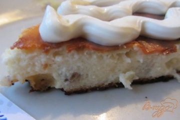 фото рецепта Творожная запеканка с манной крупой и изюмом