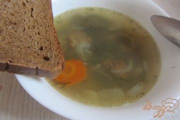 фото рецепта Суп котлетный