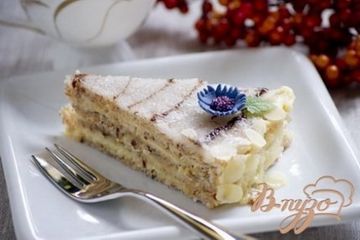 фото рецепта Торт Эстерхази с фундуком