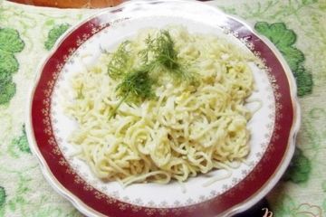 фото рецепта Макароны запеченные с яйцом