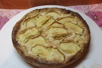 фото рецепта Пирог с яблоками на растительном масле