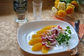 фото рецепта Салат с апельсином и редисом
