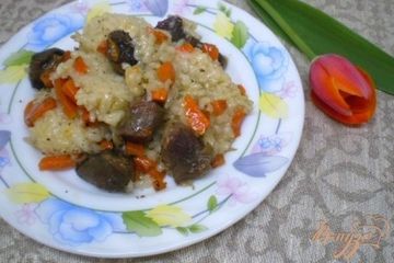 фото рецепта Плов с пупками