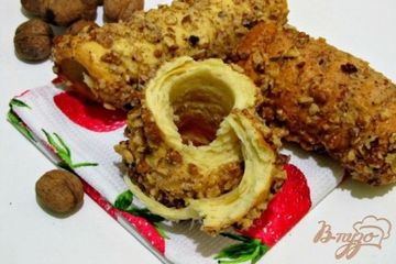 фото рецепта Ореховые завитушки