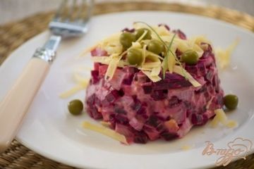 фото рецепта Салат свекольный
