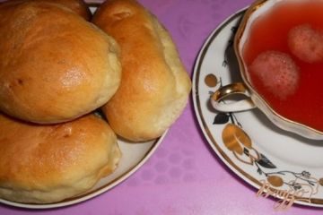 фото рецепта Домашние пирожки с яблоками