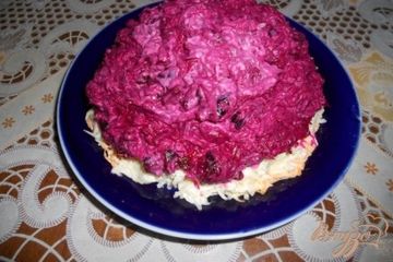 фото рецепта Салат Три вкуса