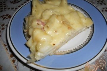 фото рецепта Запеканка из макарон с сыром