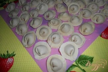 фото рецепта Пельмени мясные, замороженный полуфабрикат