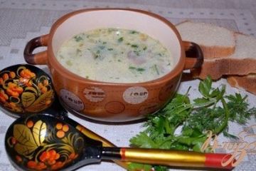 фото рецепта Нежный огуречный суп