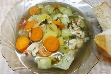 фото рецепта Куриный суп с помидорами