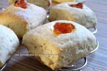 фото рецепта Булочки с курагой