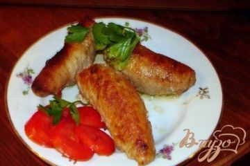 фото рецепта Мясные рулетики с начинкой