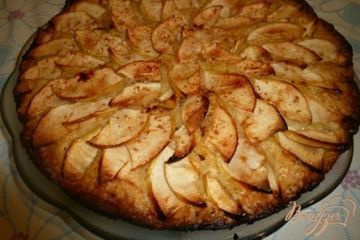 фото рецепта Шарлотка с яблоками и бананом