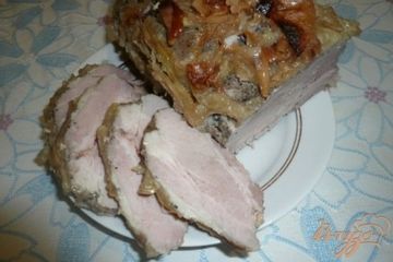 фото рецепта Свинина запеченная с яблоками