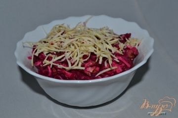 фото рецепта Салат свекольный с красной фасолью
