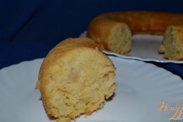 фото рецепта Кокосово-яблочный пирог