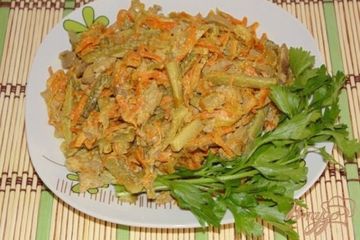 фото рецепта Салат с куриной печенью