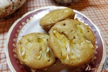 фото рецепта Кексы с мандаринами