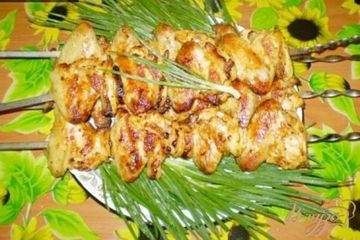 фото рецепта Шашлык куриный на кетчупе