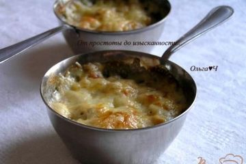 фото рецепта Жюльен с курицей и грибами