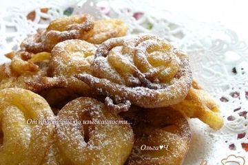 фото рецепта Пончики Розочки