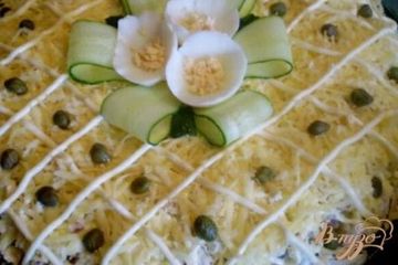 фото рецепта Салат из индейки с каперсами