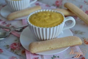 фото рецепта Десертный крем из манго с маскарпоне