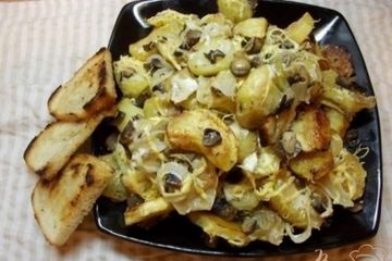 фото рецепта Картофель запеченный с грибами