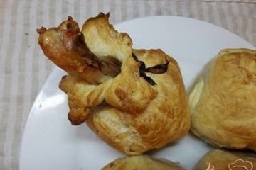 фото рецепта Курица в тесте с грибами