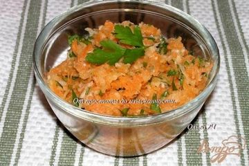 фото рецепта Салат из дайкона и моркови