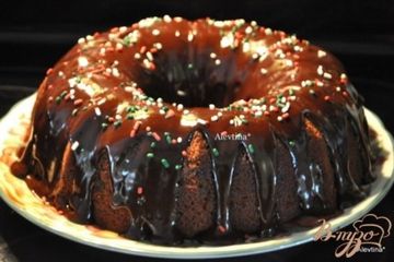 фото рецепта Кекс имбирный со вкусом вишни и клюквы