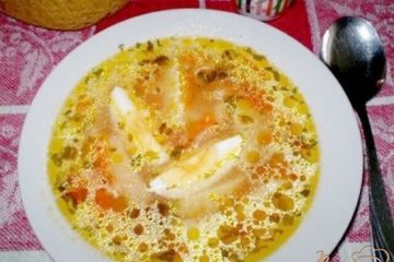 фото рецепта Томатный суп с рисом