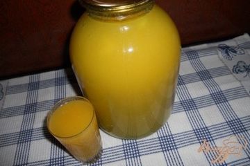 фото рецепта Тыквенный сок Фанта