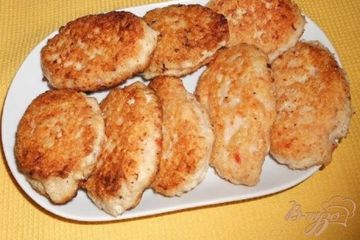 фото рецепта Котлеты куриные с помидором