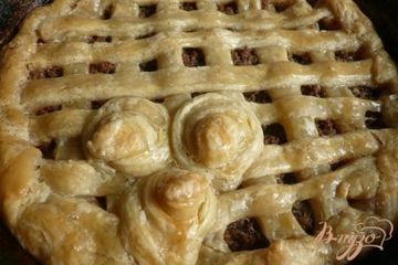 фото рецепта Пирог с мясным фаршем