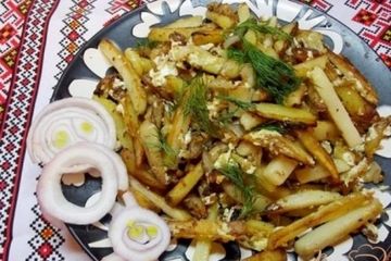 фото рецепта Одесский жареный картофель