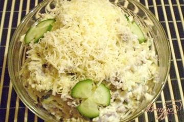 фото рецепта Салат из куриных желудков
