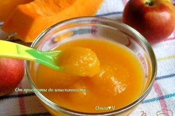 фото рецепта Тыквенно-яблочное пюре