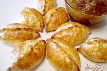 фото рецепта Печенье с творогом и бананом