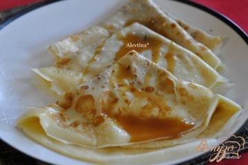 фото рецепта Блинчики тонкие