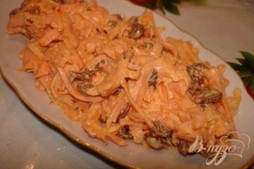 фото рецепта Салат из морковки К ужину